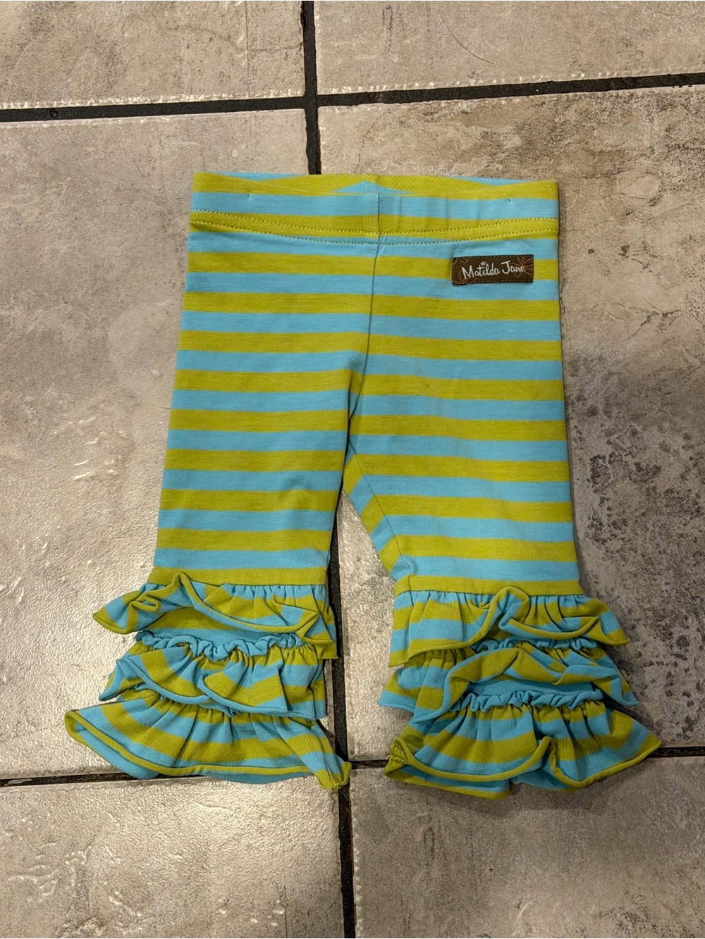 Matilda Jane Striped Ruffle bottoms
